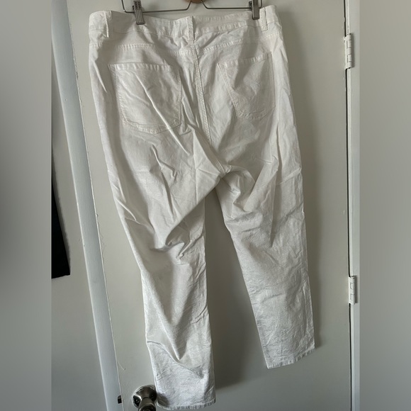 Soft Surroundings Velvet soft Button Pants - Picture 5 of 6